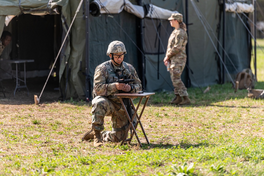 Expert Field Medical Badge at Fort McCoy