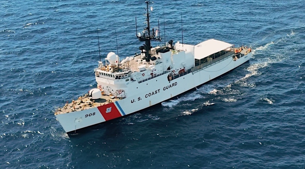 U.S. Coast Guard Cutter Tahoma and crew return to homeport following 65-day patrol in the Florida Straits