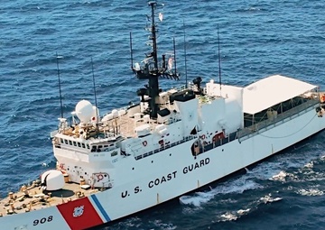 U.S. Coast Guard Cutter Tahoma and crew return to homeport following 65-day patrol in the Florida Straits
