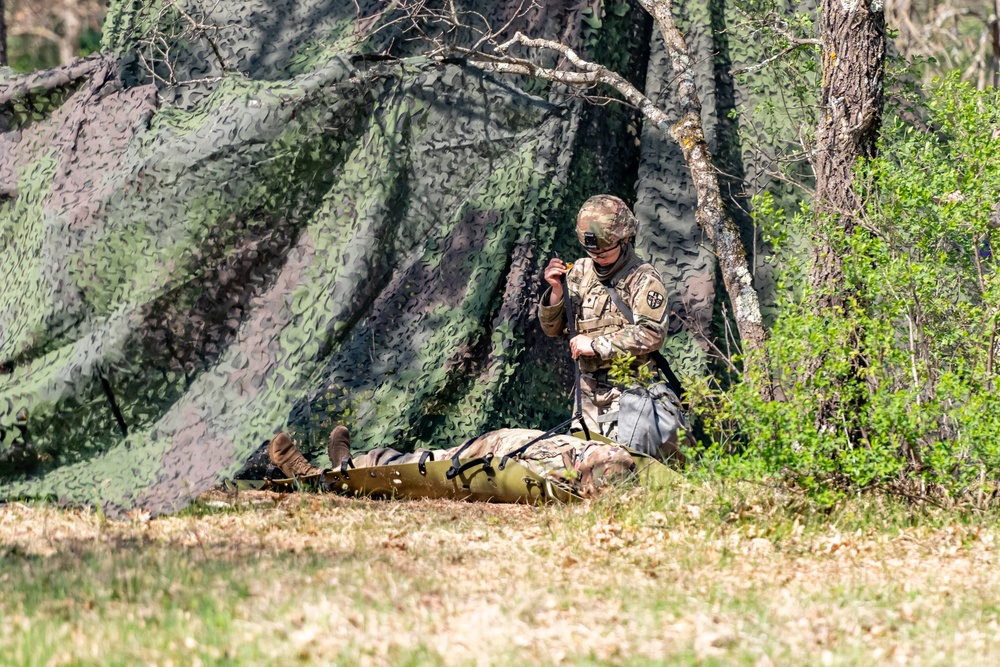 Expert Field Medical Badge at Fort McCoy