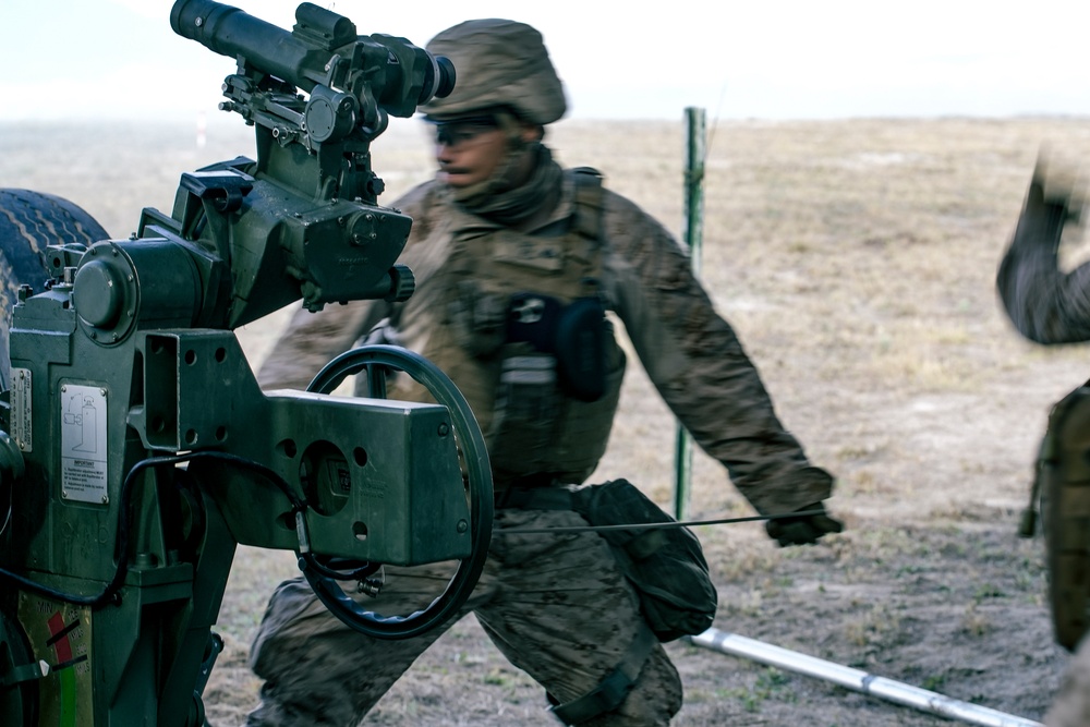 Charlie Battery Brings Indirect Fire to Integrated Training