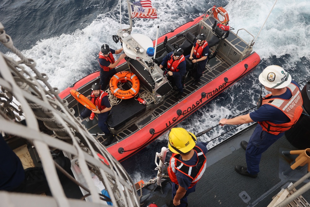 U.S. Coast Guard Cutter Tahoma and crew return to homeport following 65-day patrol in the Florida Straits