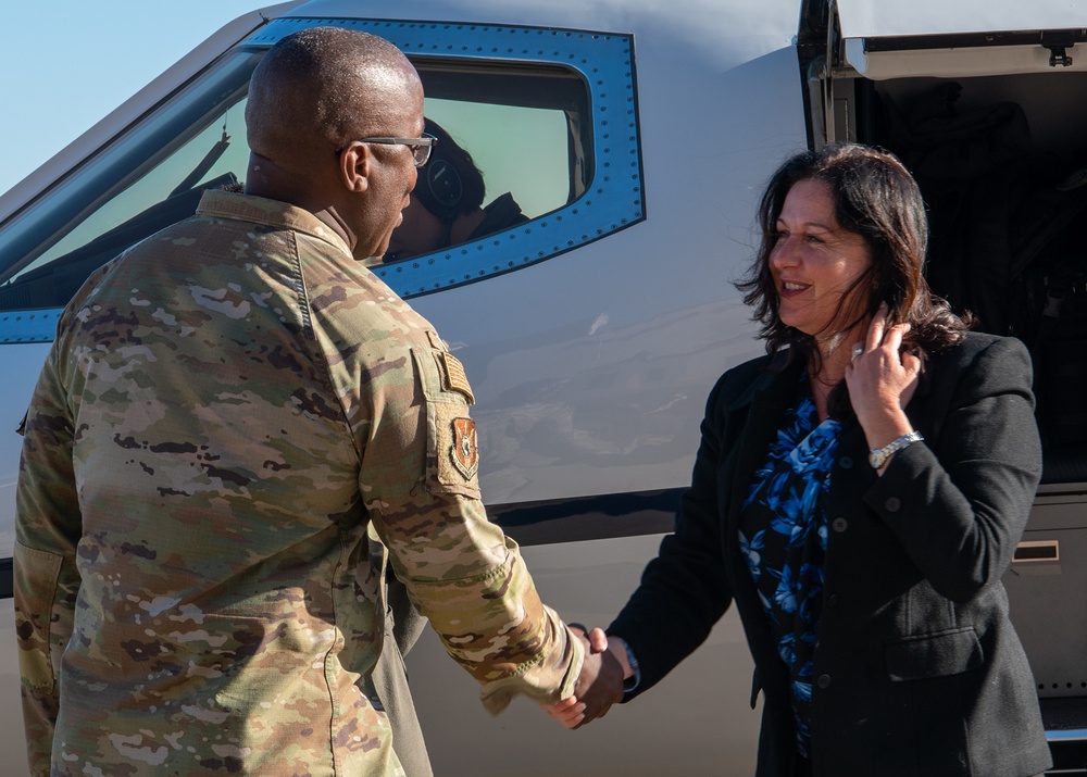 Acting Undersecretary of the Air Force Visits Tinker Air Force Base, Oklahoma