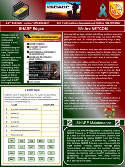 NETCOM SHARP's Holiday Message