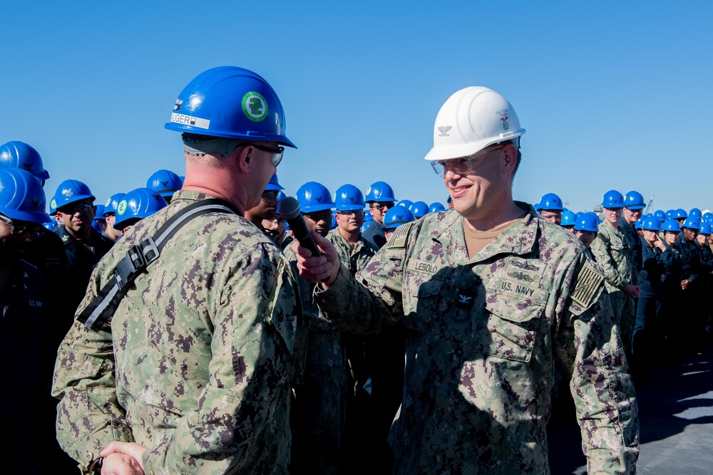 USS Essex In-Port Operations