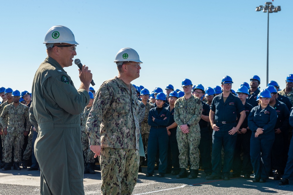 USS Essex In-Port Operations