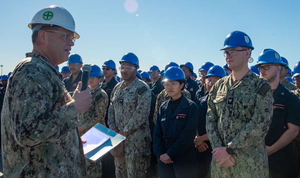 USS Essex In-Port Operations