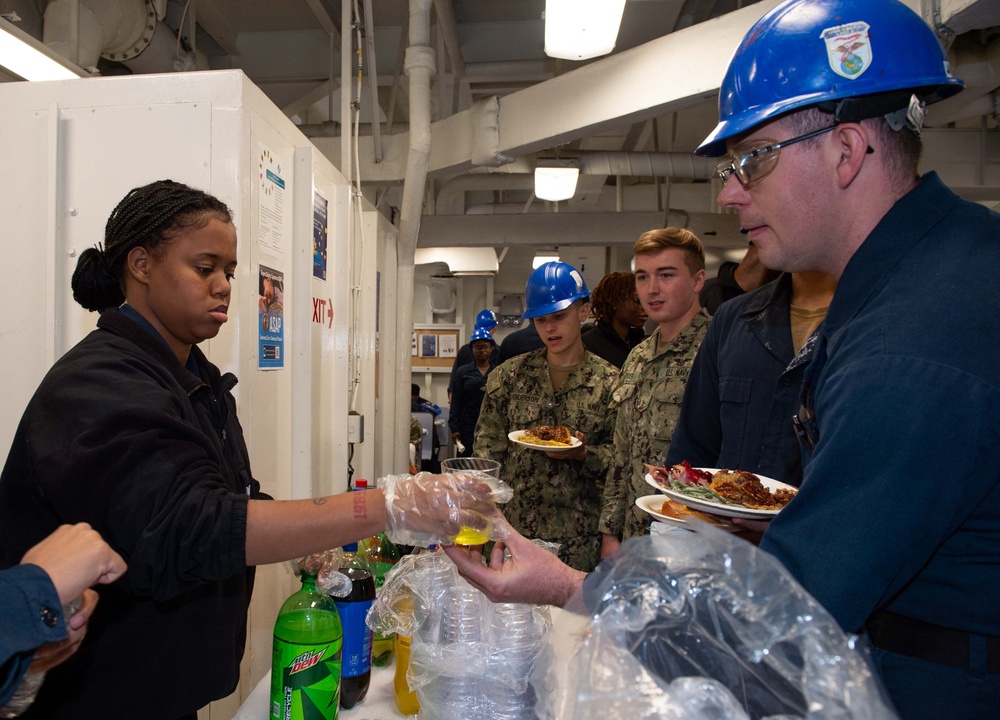 USS Essex In-Port Operations