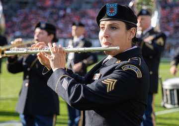 122nd Army Band performs at the 2023 Cleveland Browns Salute to Service game