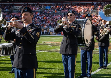 122nd Army Band performs at the 2023 Cleveland Browns Salute to Service game