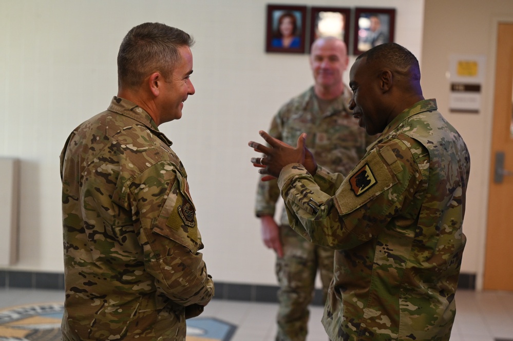 Top Enlisted Leader of the Air National Guard Visits 106th Rescue Wing