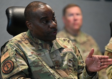 Top Enlisted Leader of the Air National Guard Visits 106th Rescue Wing