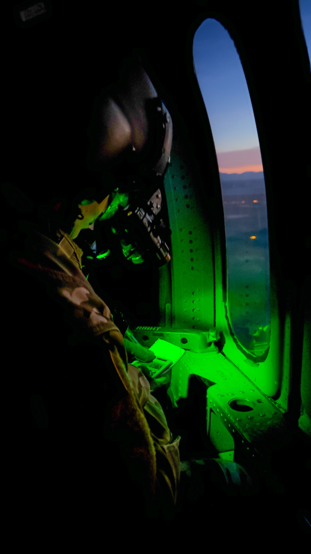 16th Combat Aviation Brigade conduct anti-electronic warfare mission