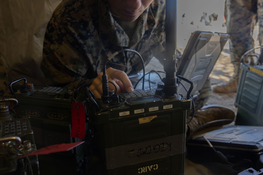 Steel Kight 23.2: I MEF Information Group combat operations center