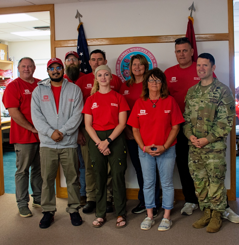 Rock Island District members support USACE Hawai‘i Wildfire mission