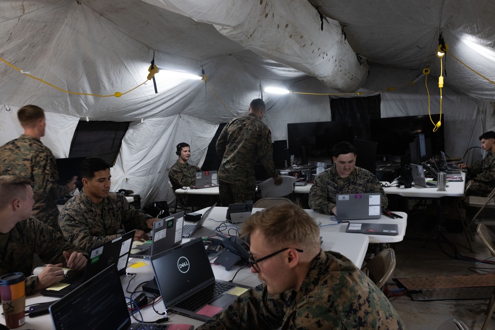 Steel Kight 23.2: I MEF Information Group establishes combat operations center