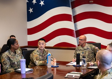 CMSSF visits the newly formed U.S. Space Force Honor Guard