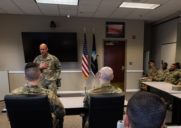 CMSSF visits the newly formed U.S. Space Force Honor Guard