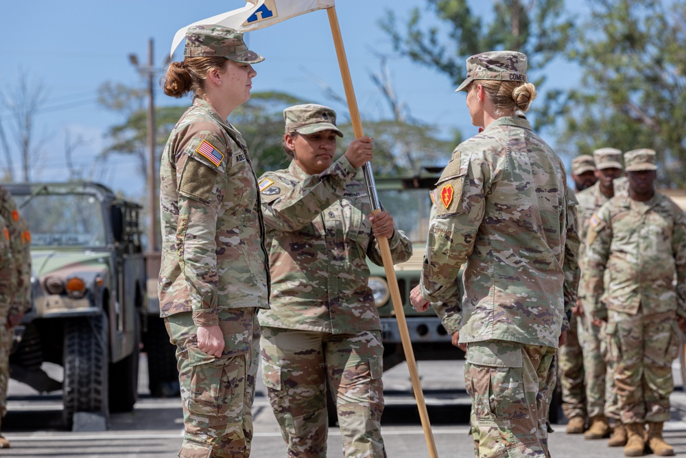 Alpha Company, 524th DSSB Assumption of Command