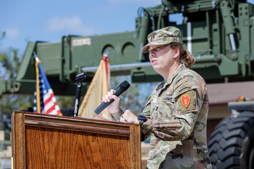 Alpha Company, 524th DSSB Assumption of Command