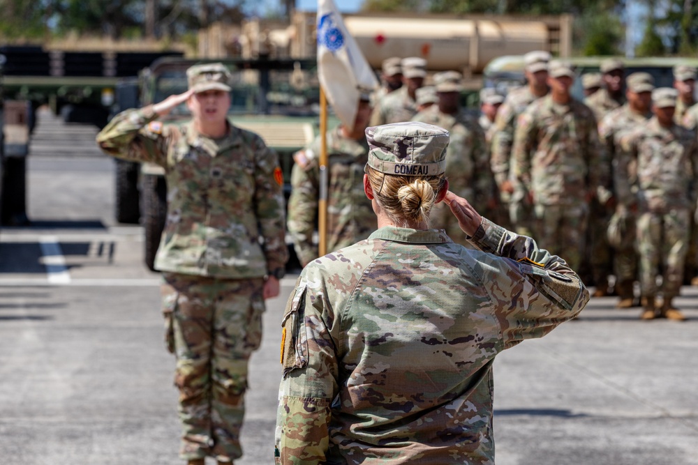 Alpha Company, 524th DSSB Assumption of Command