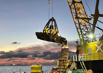 US Navy Divers Complete Wreck Removal Operation in Micronesia During Pacific Partnership 2024