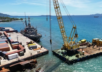 U.S. Navy Divers Complete Wreck Removal Operation in Micronesia During Pacific Partnership 2024