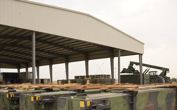 1st TSC Leads Logistical Support to aide Missile Defense Efforts in the CENTCOM AOR
