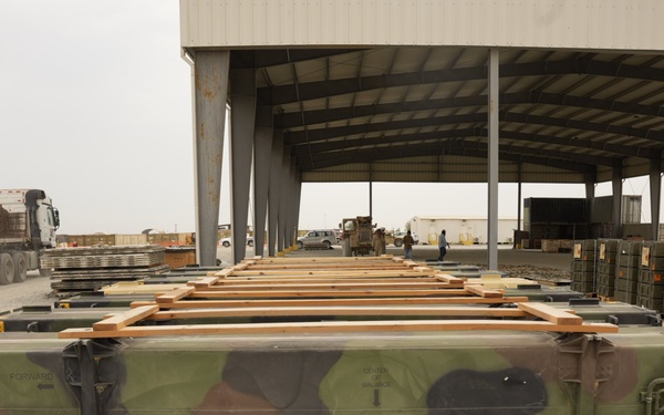 1st TSC Leads Logistical Support to aide Missile Defense Efforts in the CENTCOM AOR