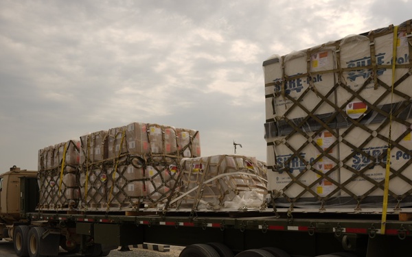 1st TSC Leads Logistical Support to aide Missile Defense Efforts in the CENTCOM AOR