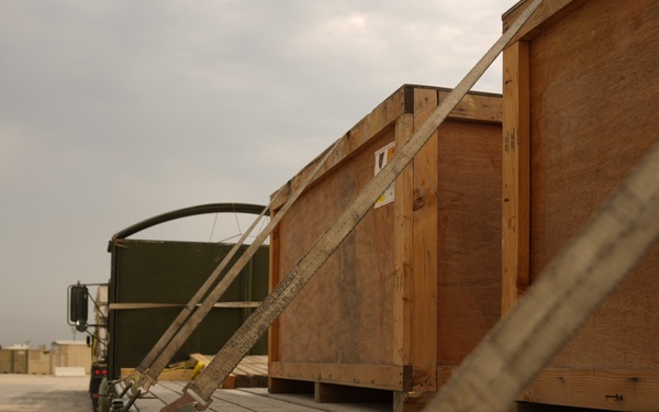 1st TSC Leads Logistical Support to aide Missile Defense Efforts in the CENTCOM AOR