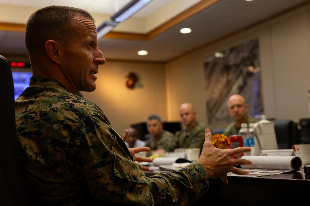 Acting DASD visits MCAS Futenma