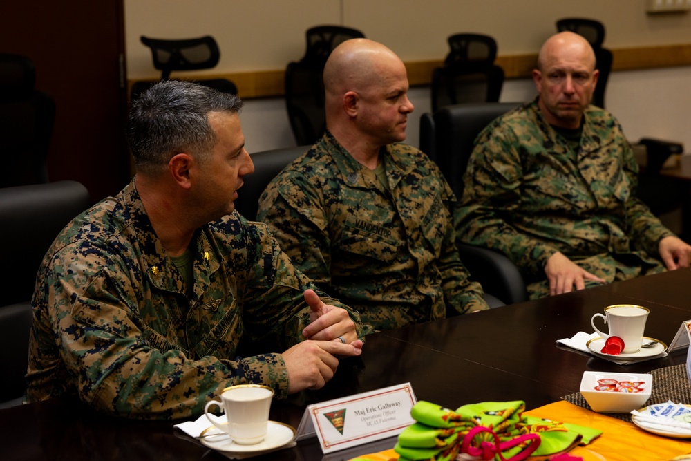 Acting DASD visits MCAS Futenma