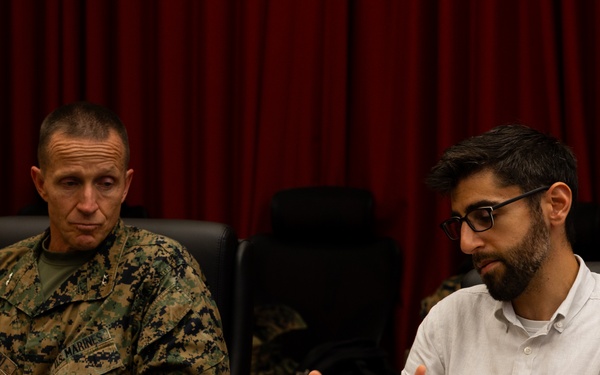 Acting DASD visits MCAS Futenma