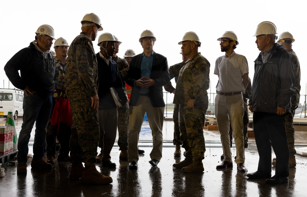 Acting DASD visits MCAS Futenma