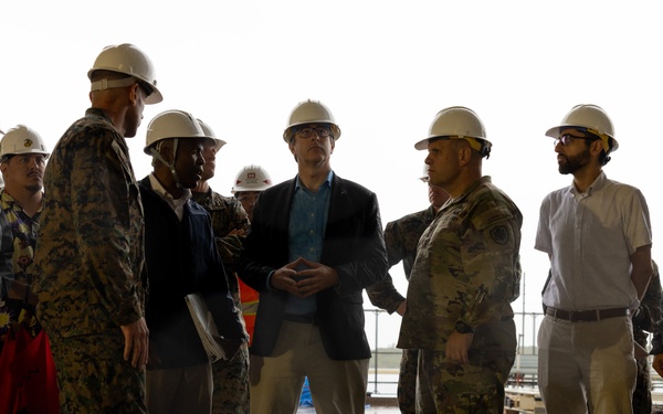 Acting DASD visits MCAS Futenma