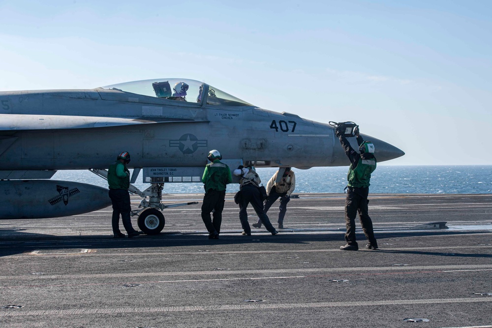 IKE Supports Naval Operations in 5th Fleet Area of Operations