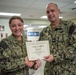 Director for Branch Clinics for NMRTC Capt. Johvin Perry visits NMRTU Diego Garcia