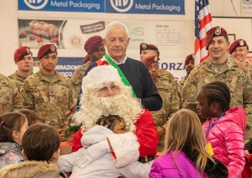 Sky Soldiers bring holiday spirit to their community with toy donations