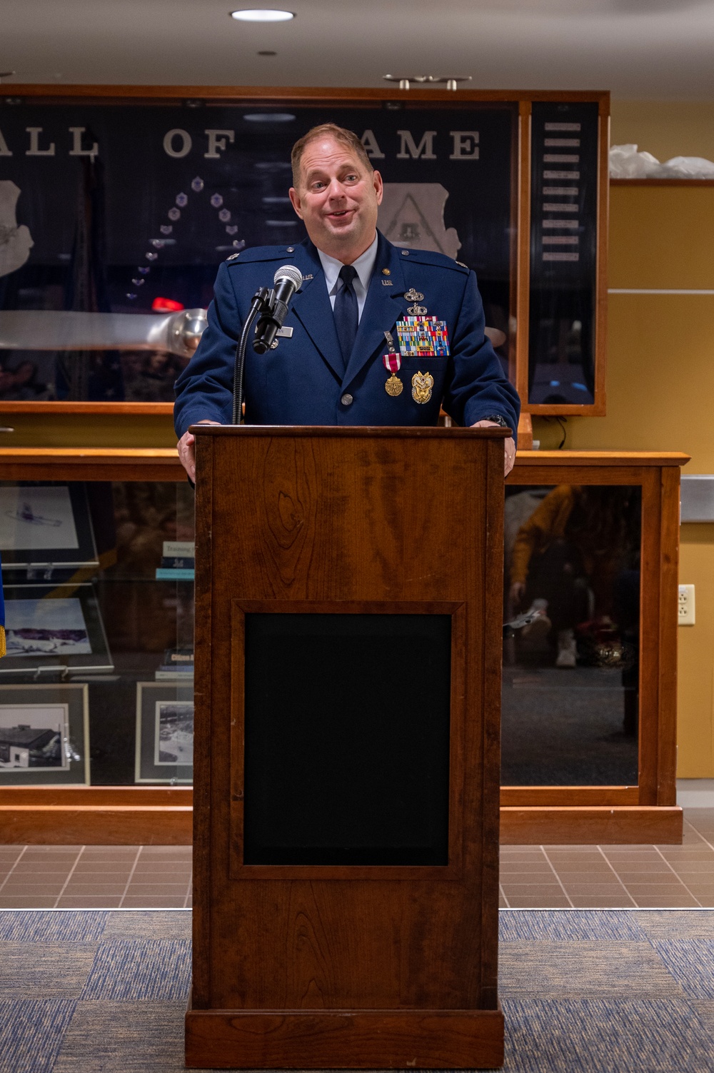 Retirement speech
