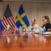 Secretary Austin hosts Swedish Defense Minister Pål Jonson