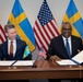 Secretary Austin hosts Swedish Defense Minister Pål Jonson