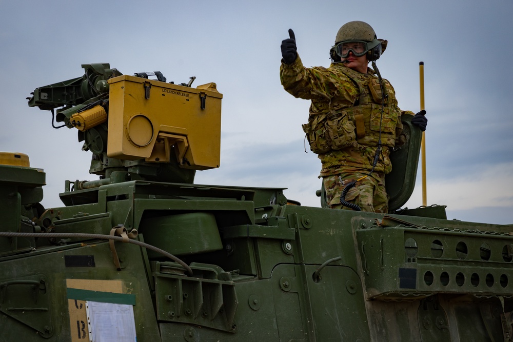 2nd Cavalry Regiment Conducts Squad Live-Fire Training