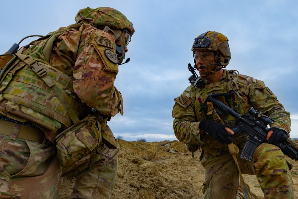 2nd Cavalry Regiment Conducts Squad Live-Fire Training