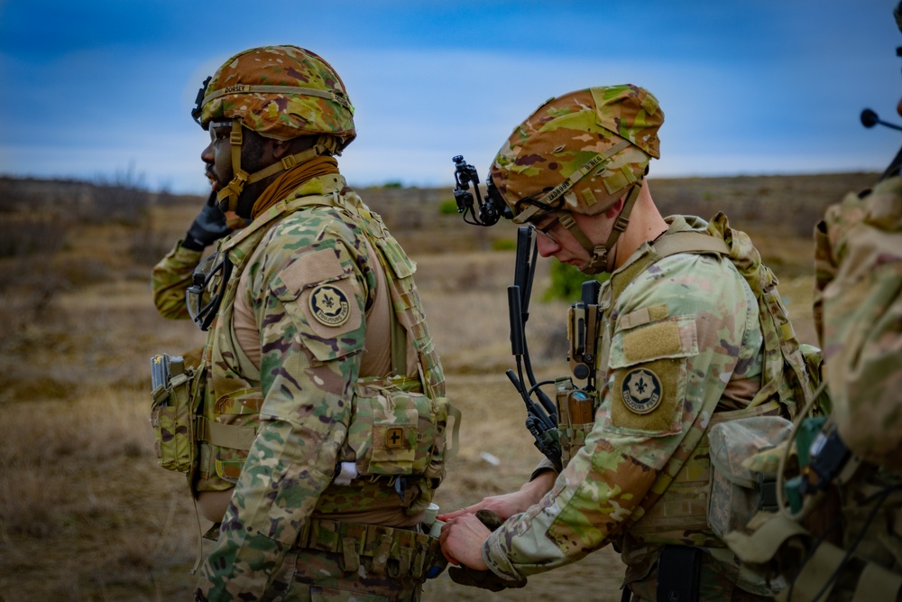 2nd Cavalry Regiment Conducts Squad Live-Fire Training