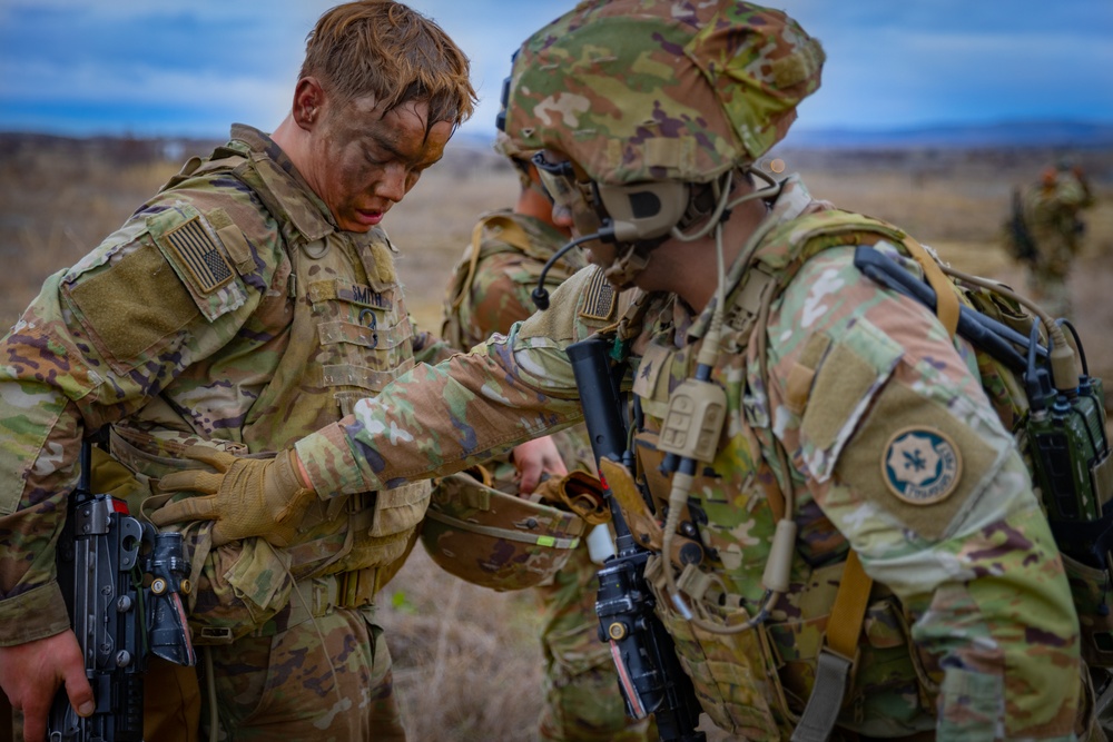 2nd Cavalry Regiment Conducts Squad Live-Fire Training