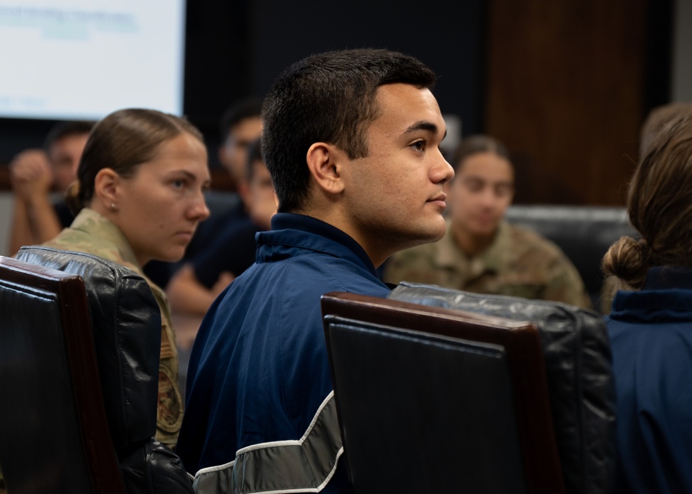 The Future of the Air Force: Team Shaw hosts ERAU AFROTC cadets for base immersion