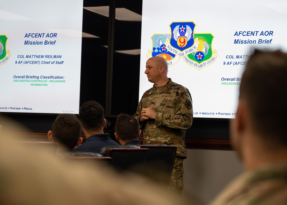 The Future of the Air Force: Team Shaw hosts ERAU AFROTC cadets for base immersion