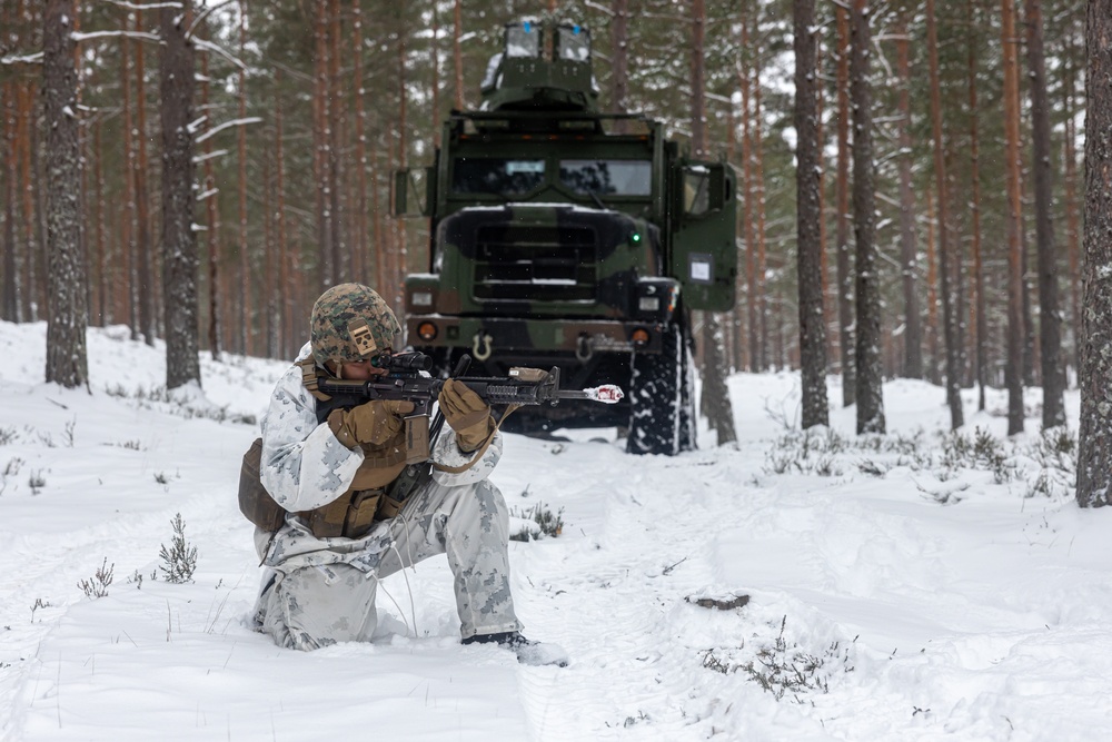 CLB 6 Conducts Defensive Operations During Freezing Winds 23