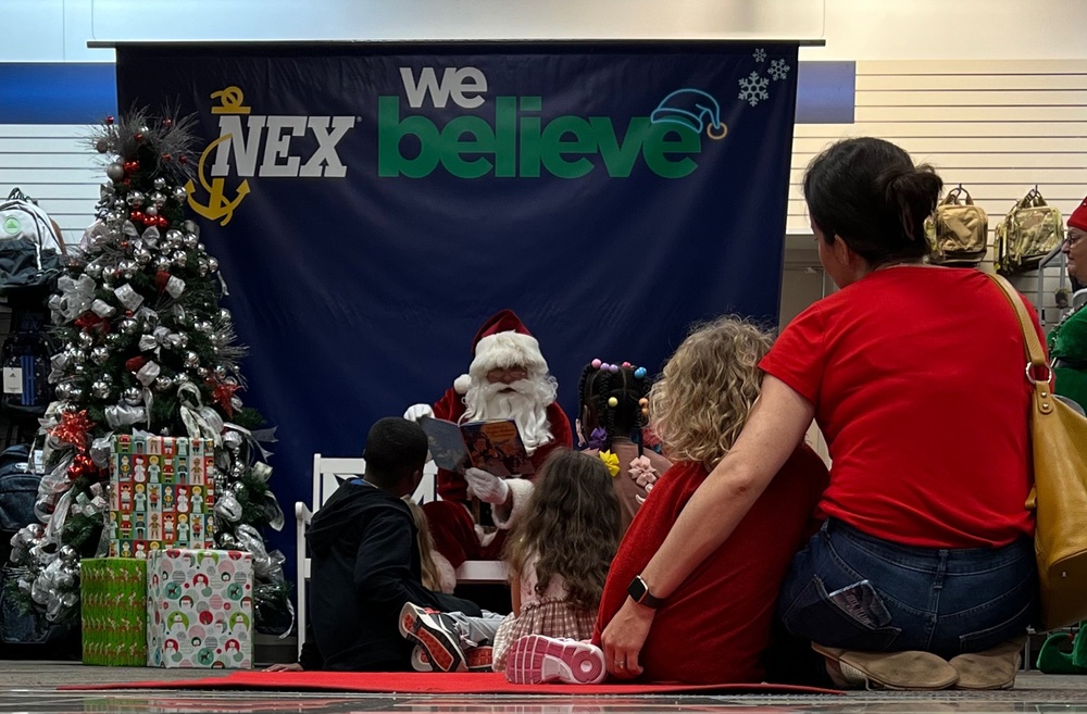 Santa Claus delights children of all ages at NEX